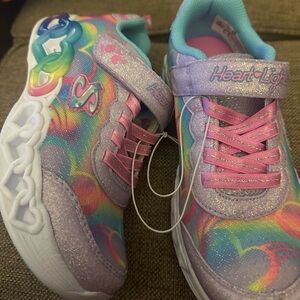 Kids Sneakers - Rainbow and Pink